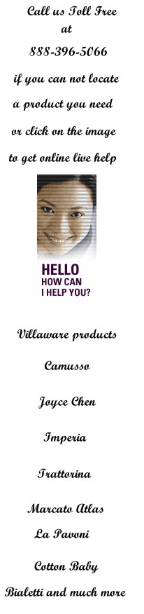 General Listing of Villaware Products on Sale