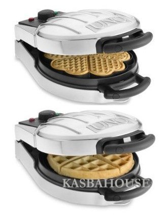 UNO Reversible Heart Waffler/Belgian Waffler - DIS